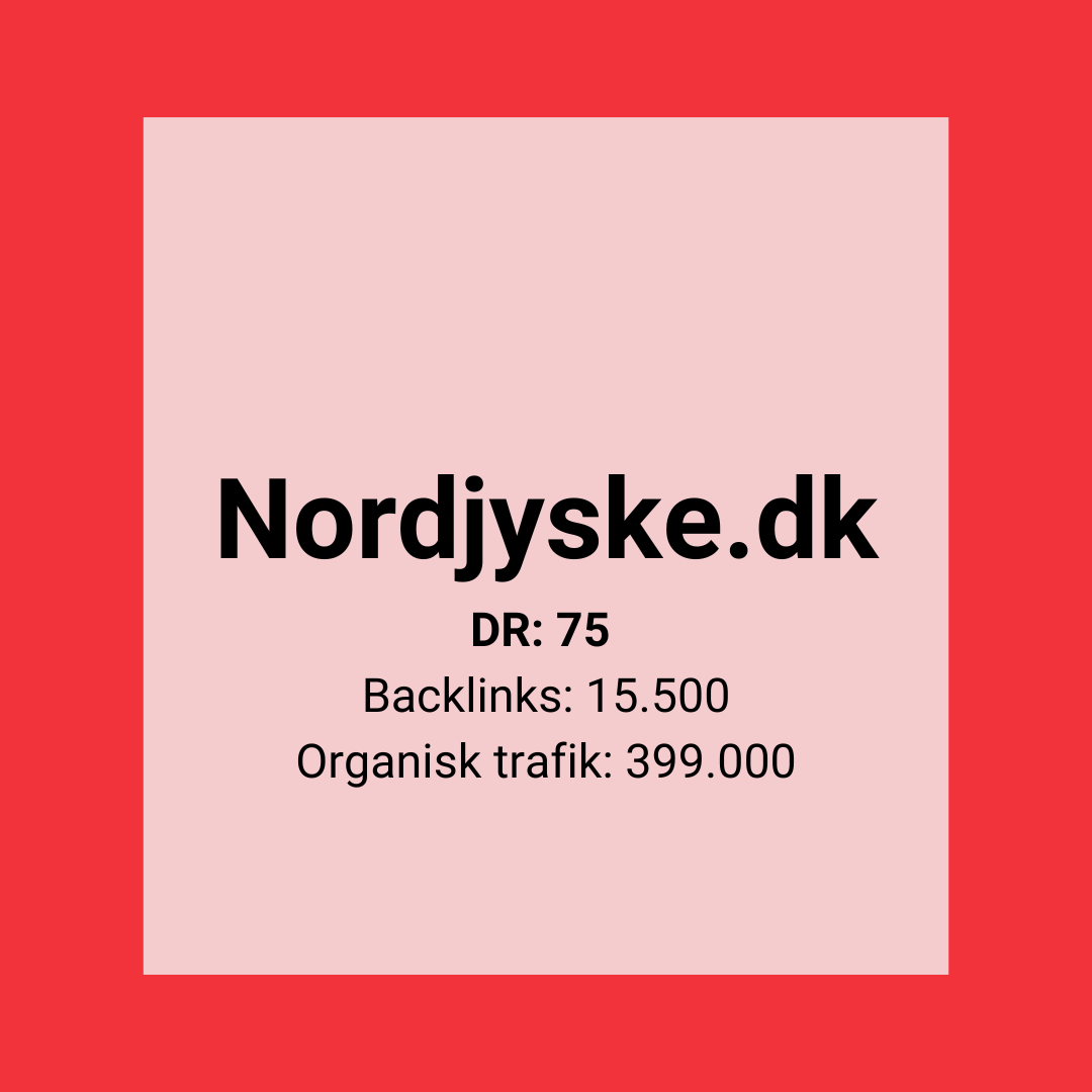 Nordjyske.dk - Linkbuilding