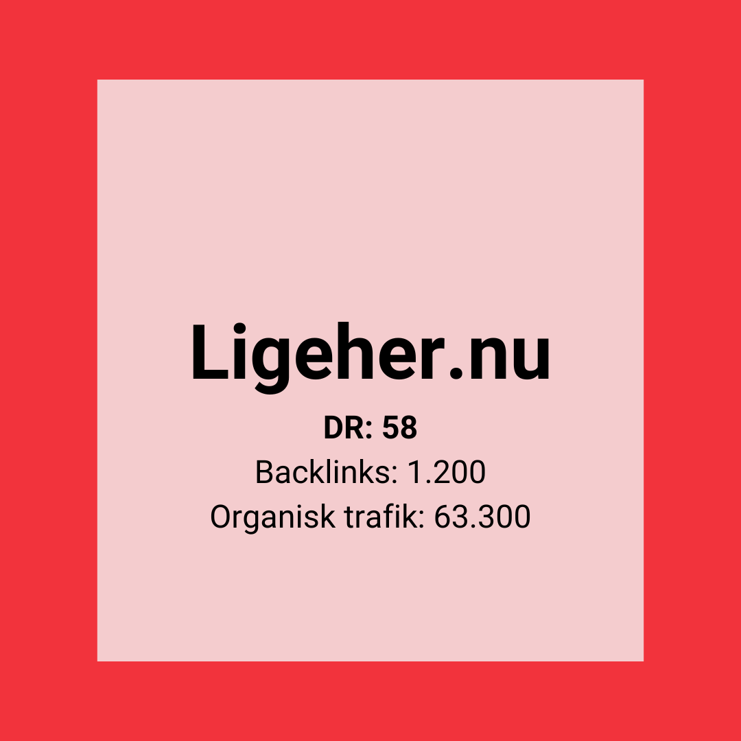 Ligeher.nu - Linkbuilding
